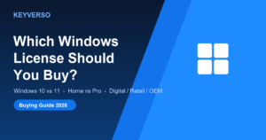Which Windows license to buy - Windows 10 vs 11, Home vs Pro guide